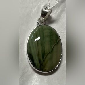 Royal imperial Jasper pendant
